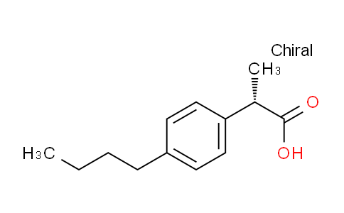 CAS No. 404354-76-3, (S)-2-(4-Butylphenyl)propanoic acid