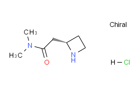 CAS No. 1956434-56-2, (S)-2-(Azetidin-2-yl)-N,N-dimethylacetamide hydrochloride