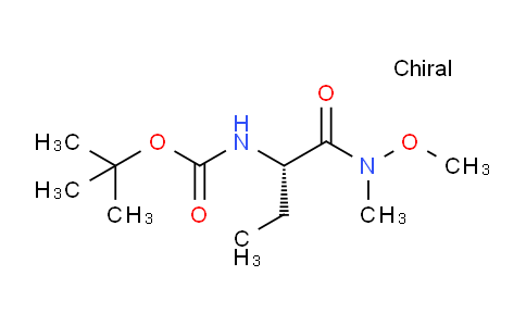 CAS No. 160801-72-9, (S)-2-(Boc-amino)-N-methoxy-N-methylbutyramide