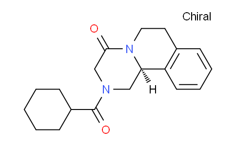 CAS No. 57452-97-8, (S)-2-(Cyclohexanecarbonyl)-2,3,6,7-tetrahydro-1H-pyrazino[2,1-a]isoquinolin-4(11bH)-one