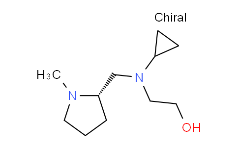 CAS No. 1354007-17-2, (S)-2-(Cyclopropyl((1-methylpyrrolidin-2-yl)methyl)amino)ethanol