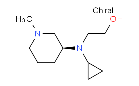 CAS No. 1354002-65-5, (S)-2-(Cyclopropyl(1-methylpiperidin-3-yl)amino)ethanol