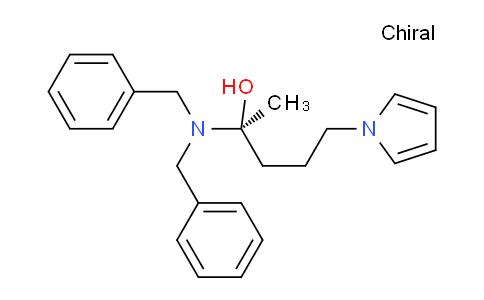 CAS No. 288588-11-4, (S)-2-(Dibenzylamino)-5-(1H-pyrrol-1-yl)pentan-2-ol