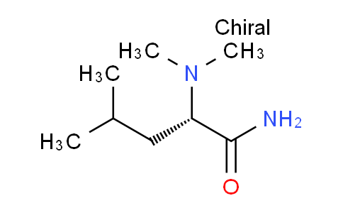 CAS No. 857478-11-6, (S)-2-(Dimethylamino)-4-methylpentanamide