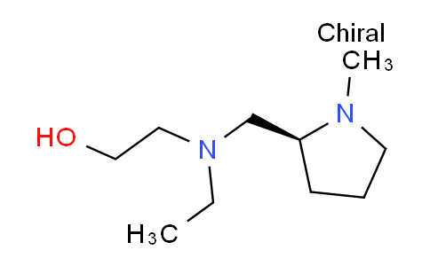 CAS No. 1354001-99-2, (S)-2-(Ethyl((1-methylpyrrolidin-2-yl)methyl)amino)ethanol