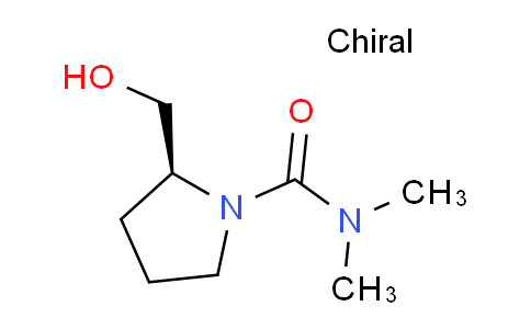 CAS No. 376629-60-6, (S)-2-(Hydroxymethyl)-N,N-dimethylpyrrolidine-1-carboxamide