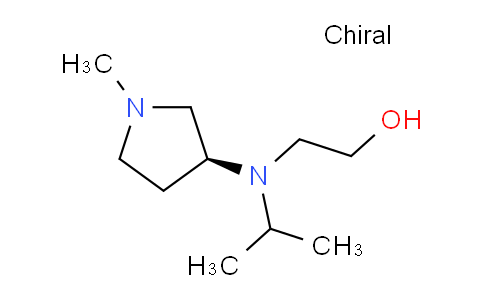 CAS No. 1353996-13-0, (S)-2-(Isopropyl(1-methylpyrrolidin-3-yl)amino)ethanol