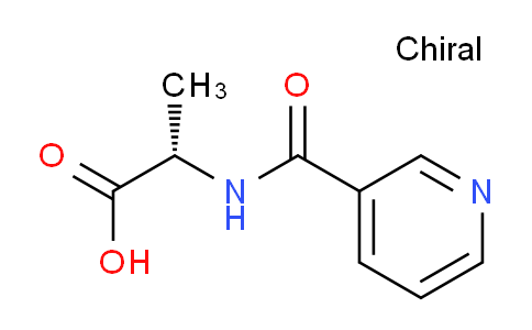 CAS No. 36724-75-1, (S)-2-(Nicotinamido)propanoic acid