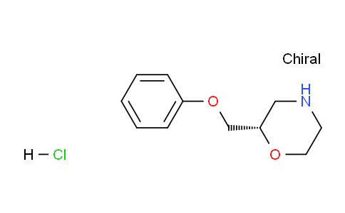 CAS No. 661470-52-6, (S)-2-(Phenoxymethyl)morpholine hydrochloride