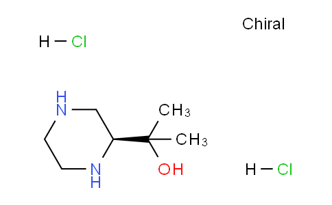 CAS No. 1319591-13-3, (S)-2-(Piperazin-2-yl)propan-2-ol dihydrochloride