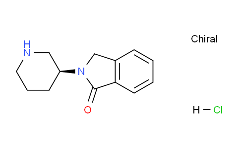 CAS No. 1786622-63-6, (S)-2-(Piperidin-3-yl)isoindolin-1-one hydrochloride