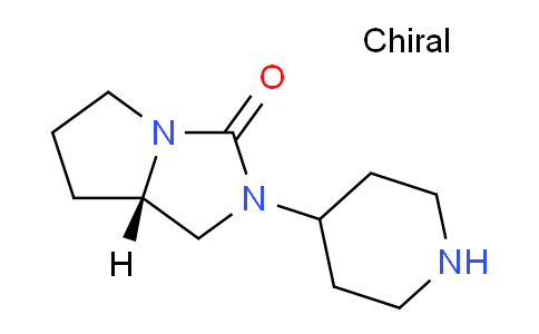 CAS No. 1224698-11-6, (S)-2-(Piperidin-4-yl)tetrahydro-1H-pyrrolo[1,2-c]imidazol-3(2H)-one