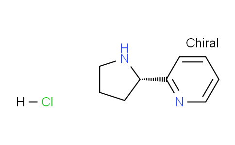 CAS No. 1956435-86-1, (S)-2-(Pyrrolidin-2-yl)pyridine hydrochloride