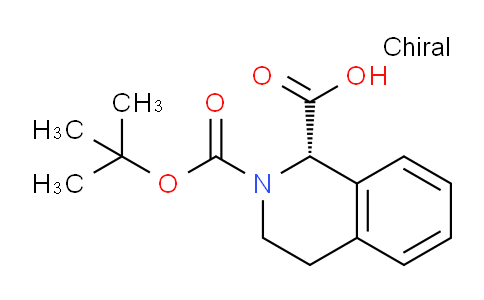CAS No. 151004-94-3, (S)-2-(tert-Butoxycarbonyl)-1,2,3,4-tetrahydroisoquinoline-1-carboxylic acid