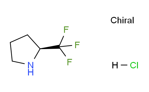 CAS No. 1410903-57-9, (S)-2-(Trifluoromethyl)pyrrolidine hydrochloride