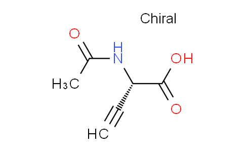 CAS No. 73537-08-3, (S)-2-Acetamidobut-3-ynoic acid