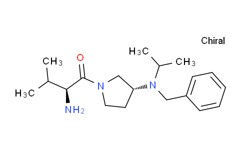 CAS No. 1401665-50-6, (S)-2-Amino-1-((R)-3-(benzyl(isopropyl)amino)pyrrolidin-1-yl)-3-methylbutan-1-one