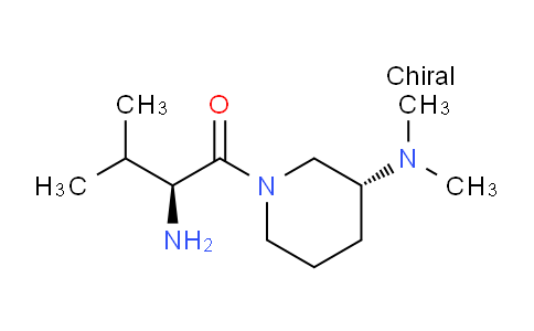 CAS No. 1401666-20-3, (S)-2-Amino-1-((R)-3-(dimethylamino)piperidin-1-yl)-3-methylbutan-1-one