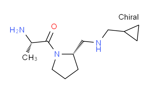 CAS No. 1401668-80-1, (S)-2-Amino-1-((S)-2-(((cyclopropylmethyl)amino)methyl)pyrrolidin-1-yl)propan-1-one