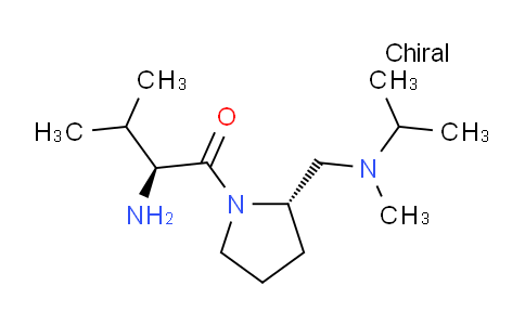 CAS No. 1401668-17-4, (S)-2-Amino-1-((S)-2-((isopropyl(methyl)amino)methyl)pyrrolidin-1-yl)-3-methylbutan-1-one