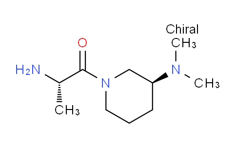 CAS No. 1401665-90-4, (S)-2-Amino-1-((S)-3-(dimethylamino)piperidin-1-yl)propan-1-one