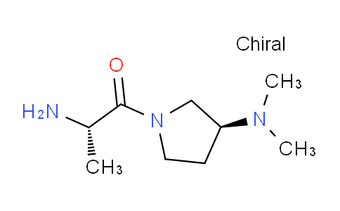 CAS No. 1401665-89-1, (S)-2-Amino-1-((S)-3-(dimethylamino)pyrrolidin-1-yl)propan-1-one