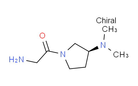 CAS No. 1354007-28-5, (S)-2-Amino-1-(3-(dimethylamino)pyrrolidin-1-yl)ethanone