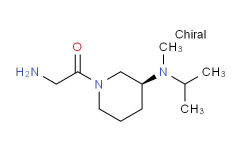 CAS No. 1354010-74-4, (S)-2-Amino-1-(3-(isopropyl(methyl)amino)piperidin-1-yl)ethanone