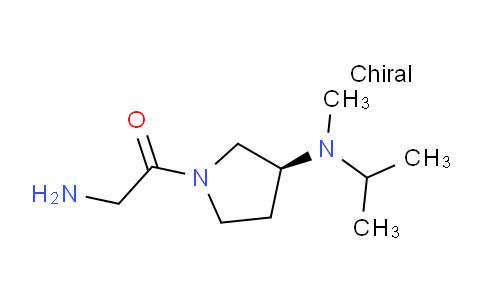 CAS No. 1354010-44-8, (S)-2-Amino-1-(3-(isopropyl(methyl)amino)pyrrolidin-1-yl)ethanone
