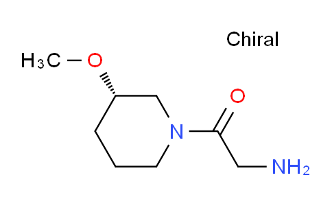 CAS No. 1353994-27-0, (S)-2-Amino-1-(3-methoxypiperidin-1-yl)ethanone