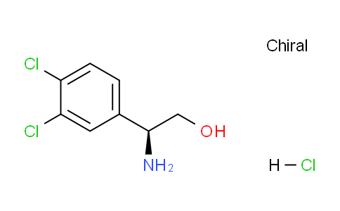 CAS No. 1624261-51-3, (S)-2-Amino-2-(3,4-dichlorophenyl)ethanol hydrochloride