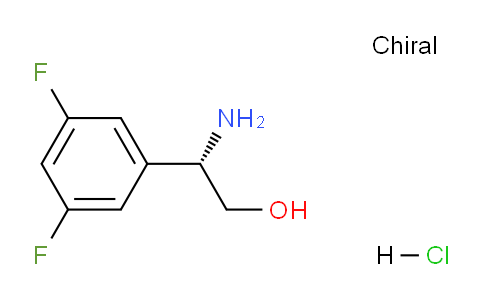 CAS No. 2044705-93-1, (S)-2-Amino-2-(3,5-difluorophenyl)ethanol hydrochloride