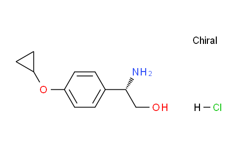 MC624381 | 2061996-92-5 | (S)-2-Amino-2-(4-cyclopropoxyphenyl)ethanol hydrochloride