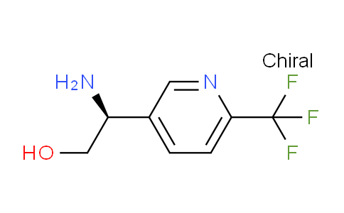 CAS No. 1071435-66-9, (S)-2-Amino-2-(6-(trifluoromethyl)pyridin-3-yl)ethanol