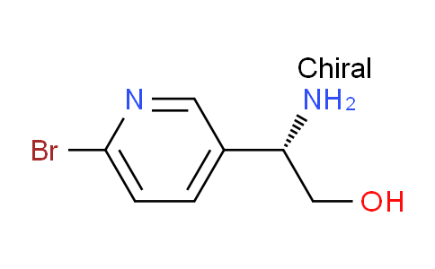 CAS No. 1213204-08-0, (S)-2-Amino-2-(6-bromopyridin-3-yl)ethanol