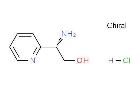 CAS No. 1391592-02-1, (S)-2-Amino-2-(pyridin-2-yl)ethanol hydrochloride