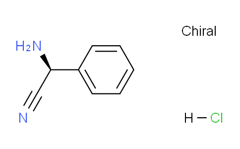 CAS No. 175790-81-5, (S)-2-Amino-2-phenylacetonitrile hydrochloride