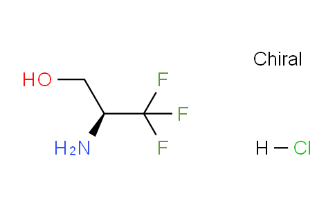 CAS No. 1255946-09-8, (S)-2-Amino-3,3,3-trifluoropropan-1-ol hydrochloride
