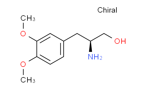 CAS No. 1213931-04-4, (S)-2-Amino-3-(3,4-dimethoxyphenyl)propan-1-ol