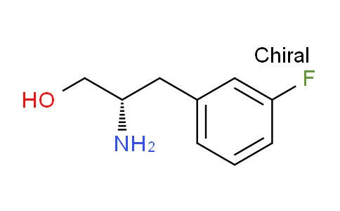 CAS No. 938462-29-4, (S)-2-Amino-3-(3-fluorophenyl)propan-1-ol