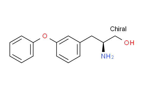 CAS No. 1213342-71-2, (S)-2-Amino-3-(3-phenoxyphenyl)propan-1-ol