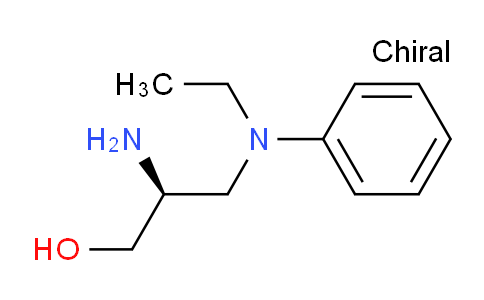 CAS No. 1048350-75-9, (S)-2-Amino-3-(ethyl(phenyl)amino)propan-1-ol