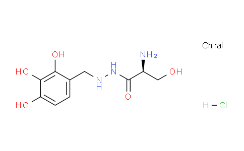CAS No. 27172-87-8, (S)-2-Amino-3-hydroxy-N'-(2,3,4-trihydroxybenzyl)propanehydrazide hydrochloride