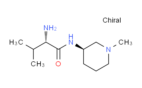 CAS No. 1401667-36-4, (S)-2-Amino-3-methyl-N-((R)-1-methylpiperidin-3-yl)butanamide
