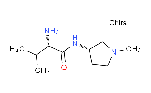 CAS No. 1401664-78-5, (S)-2-Amino-3-methyl-N-((S)-1-methylpyrrolidin-3-yl)butanamide