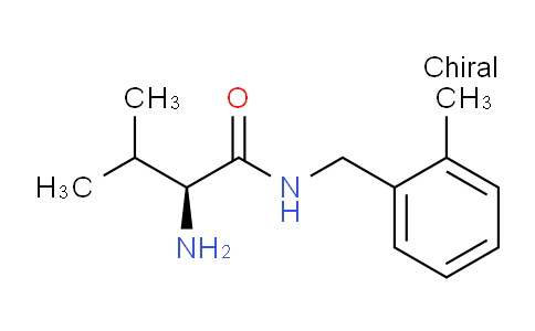 CAS No. 1217715-88-2, (S)-2-Amino-3-methyl-N-(2-methylbenzyl)butanamide