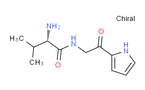CAS No. 1354019-20-7, (S)-2-Amino-3-methyl-N-(2-oxo-2-(1H-pyrrol-2-yl)ethyl)butanamide