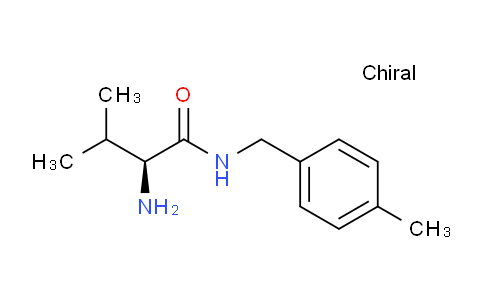 CAS No. 1217683-71-0, (S)-2-Amino-3-methyl-N-(4-methylbenzyl)butanamide