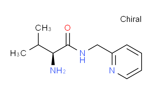 CAS No. 148743-32-2, (S)-2-Amino-3-methyl-N-(pyridin-2-ylmethyl)butanamide