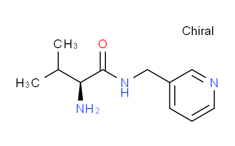 CAS No. 148743-31-1, (S)-2-Amino-3-methyl-N-(pyridin-3-ylmethyl)butanamide